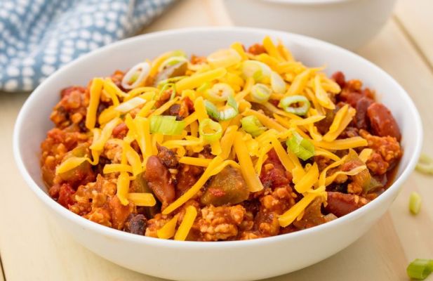 SLOW COOKER TURKEY CHILI - FoodWage recipe