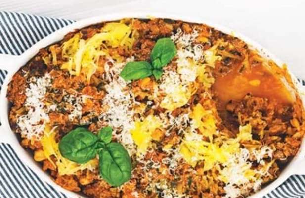 Spaghetti Squash & Beef Bake - FoodWage recipe