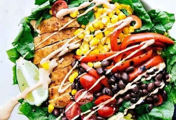 Spicy Lime Chicken Salad - FoodWage recipe