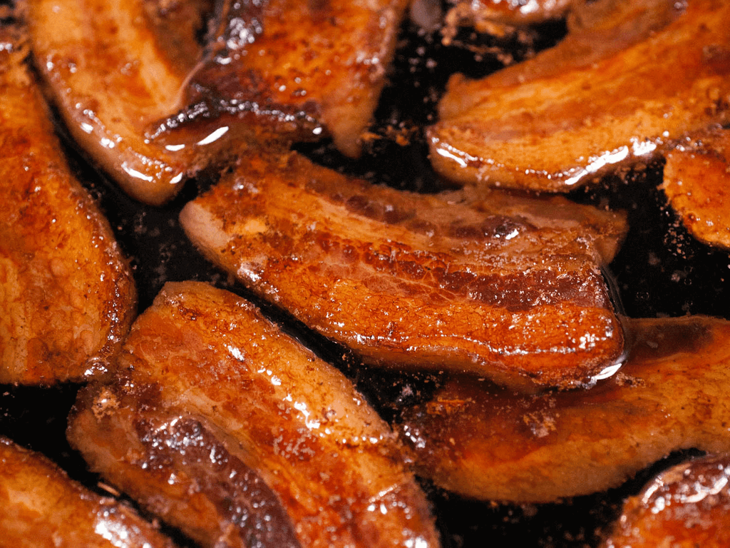 Twice-Cooked Sticky Pork Belly - FoodWage recipe