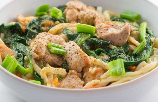 Stir-Fried Chicken Noodles - FoodWage recipe