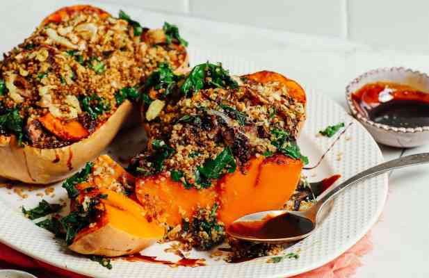 STUFFED BUTTERNUT SQUASH - FoodWage recipe
