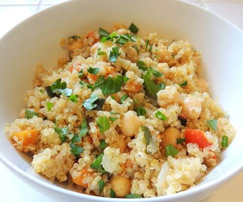 Summer Veggie Quinoa - FoodWage recipe