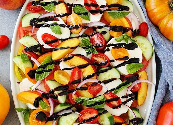 Summertime Caprese Salad - FoodWage recipe