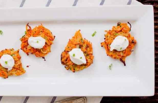 Sweet Potato Latkes - FoodWage recipe