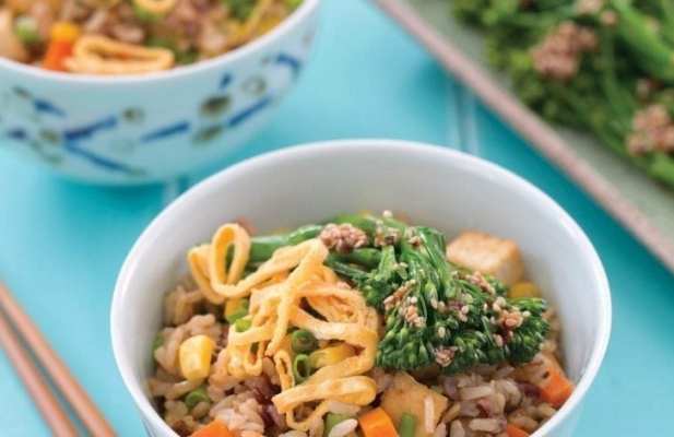 VEGETARIAN FRIED RICE - FoodWage recipe