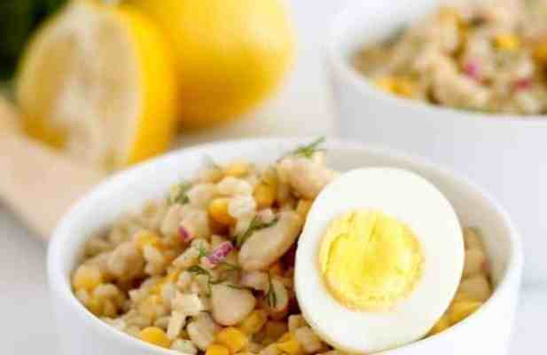 WHITE BEAN BARLEY BOWL - FoodWage recipe