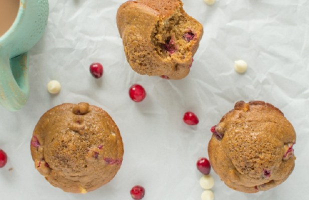 Whole Wheat Cranberry Muffins - FoodWage recipe
