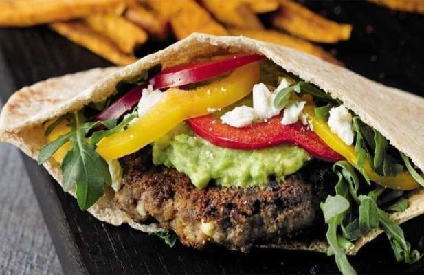 Workout Fueling Feta Bison Burgers - FoodWage recipe